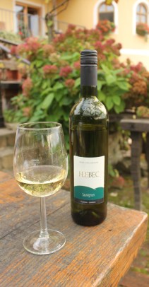The Sauvignon from Hlebec Winery
